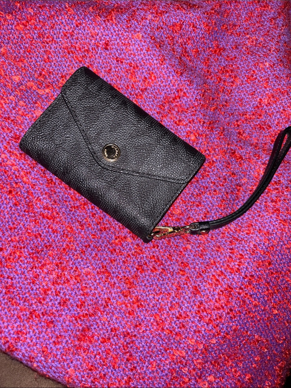 Black Wristlet Clutch Wallet - Women Bags
